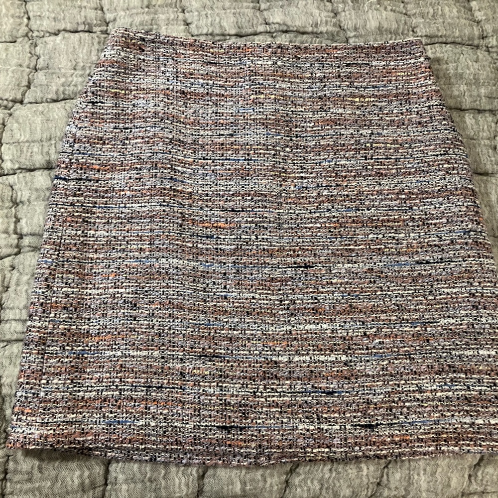Vince Camuto Multicolor Tweed Skirt